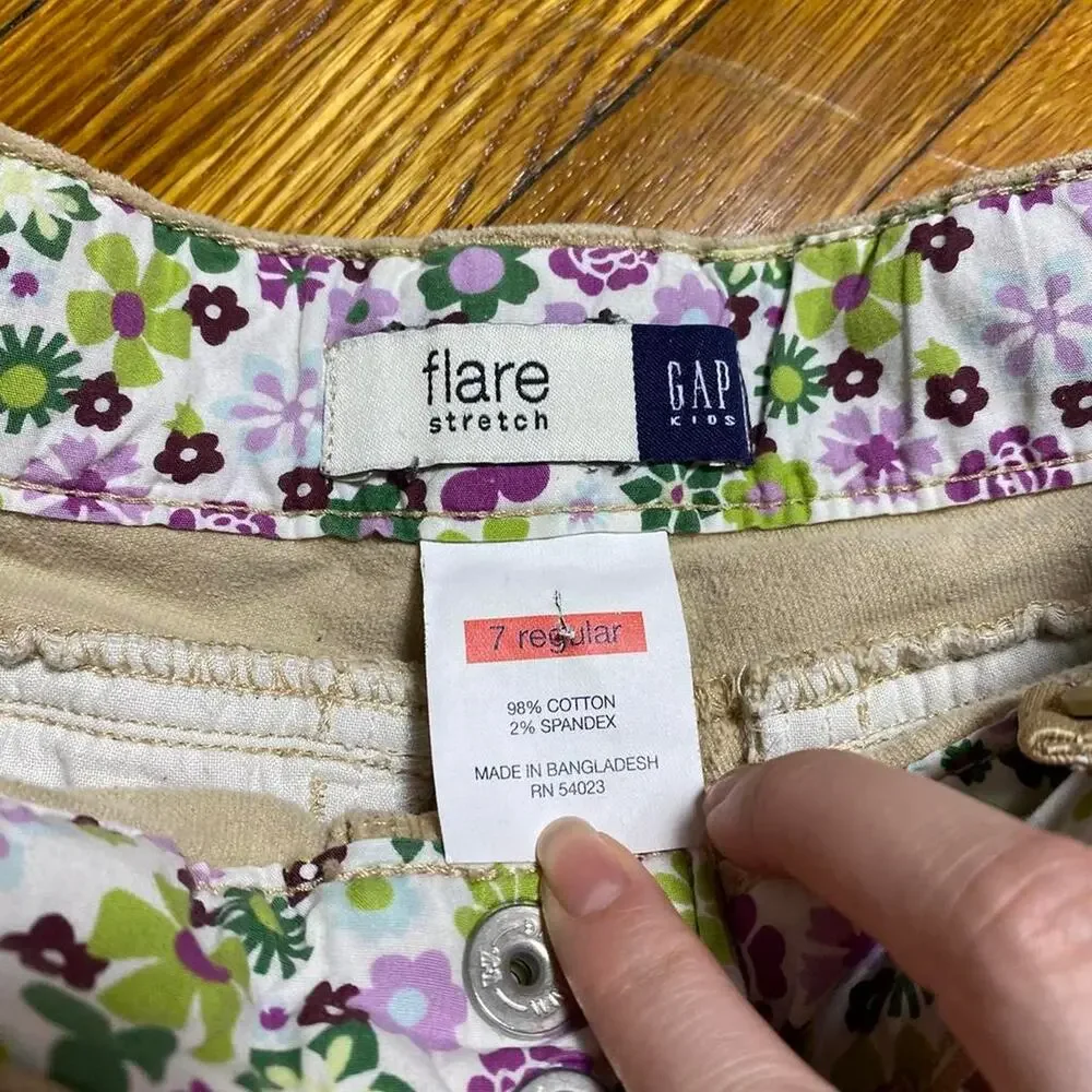 Y2K Gap 2005 Low Rise Flare Pants